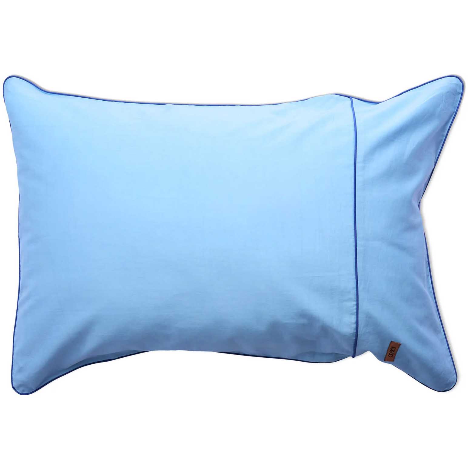 Kip&Co Glow In Blue Bamboo Cotton Pillowcases Standard 2 Piece Set